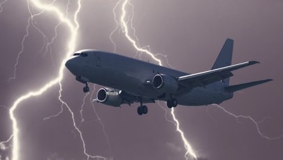 Piorun uderzył w samolot lecący z Krakowa. Maszyna lądowała w Pyrzowicach