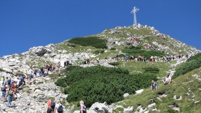 Piorun uderzył w turystów pod Giewontem. Cztery osoby poszkodowane