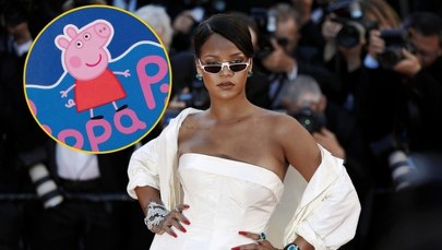 Piosenka Rihanny w niecodziennej intepretacji. Wykonała ją... świnka Peppa