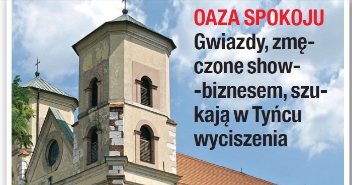Piosenkarka szukała wyciszenia w Tyńcu /Na żywo
