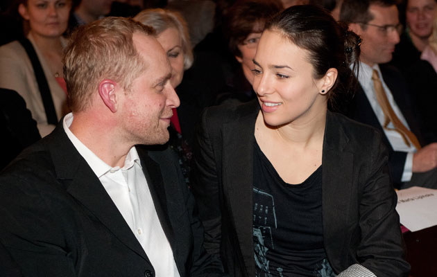 Piotr Adamczyk i Anna Czartoryska, fot. Jarosław Antoniak &nbsp; /MWMedia