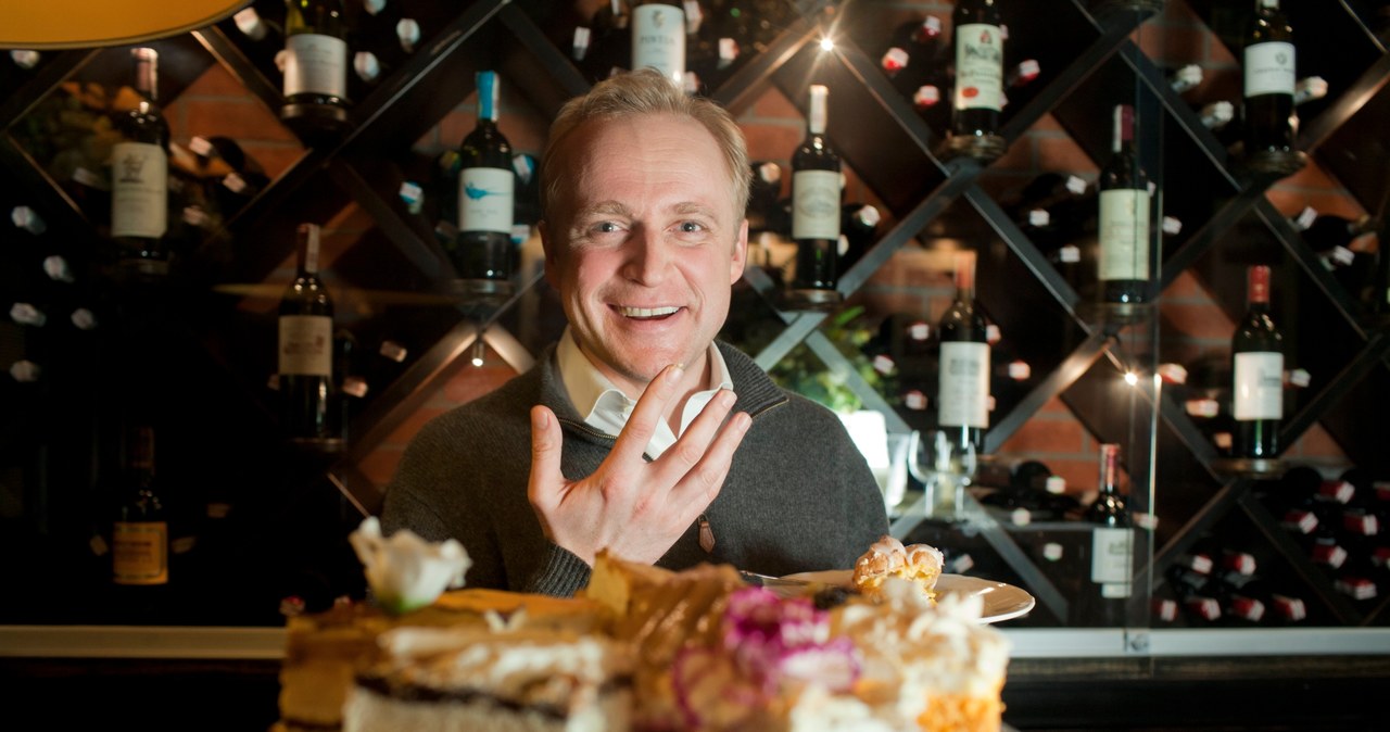 Piotr Adamczyk w swojej restauracji Stary Dom /Marek Wisniewski / Puls Biznesu /Agencja FORUM