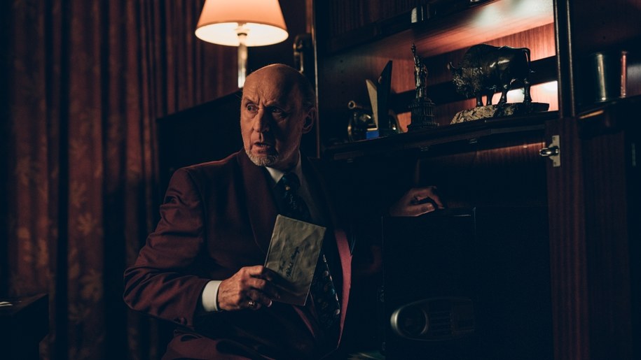 Piotr Fronczewski na planie serialu /Robert Pałka / Netflix /materiały promocyjne