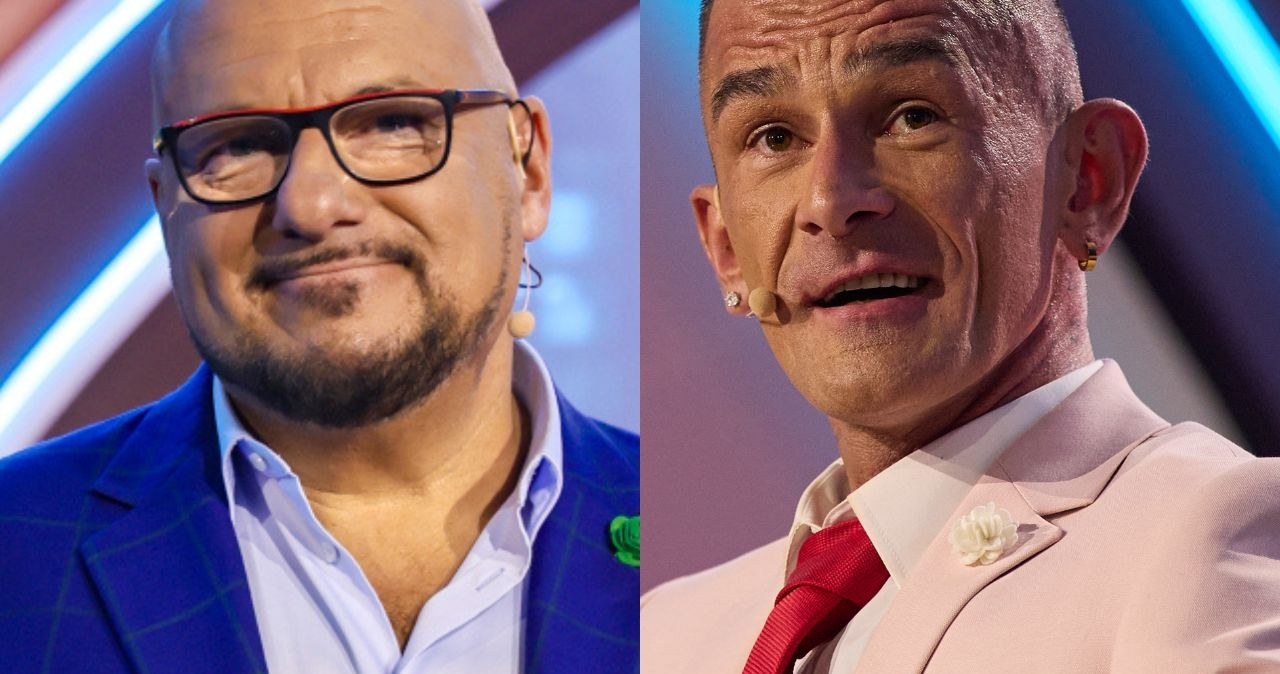 Piotr Gąsowski i Łukasz, "Randka w ciemno" /Dariusz Gałązka/AKPA, Krystian Szczęsny/Polsat /materiały prasowe