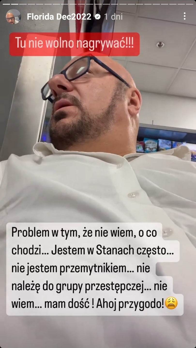 Piotr Gąsowski: Tu nie wolno nagrywać! /Instagram/@piotr.gasowski.official /materiały prasowe