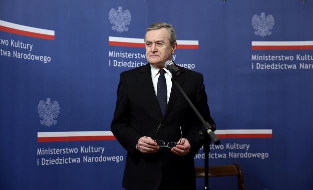 Piotr Gliński, wicepremier, minister kultury i dziedzictwa narodowego. Fot. Tomasz Gzell /PAP