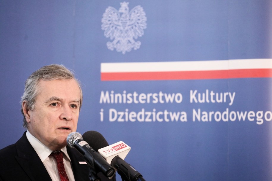 Piotr Gliński wyraził zgodę na rozwiązanie stosunku pracy z  Janem Polewką / 	PAP/Paweł Supernak /PAP