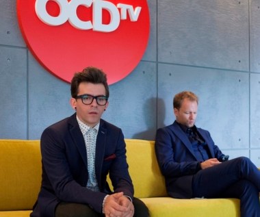 Piotr Głowacki i Maciej Stuhr w scenie z filmu "Planeta Singli"