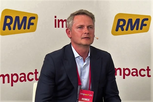 Piotr Grzegorski, prezes NTT Data /RMF FM