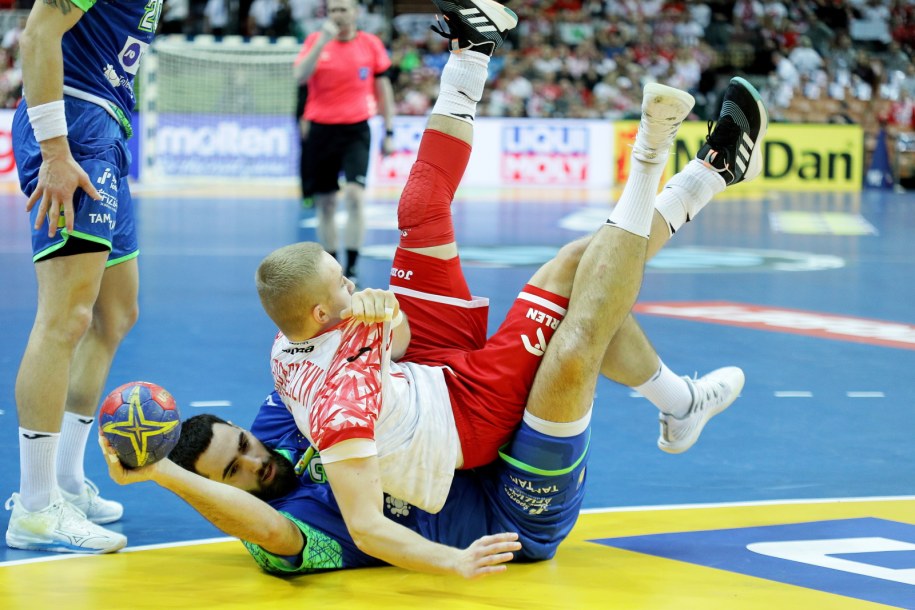 Piotr Jędraszczyk (P) i Słoweniec Stefan Zabic (L) /Zbigniew Meissner /PAP