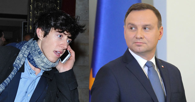 Piotr Kaszubski i Andrzej Duda /- /MWMedia