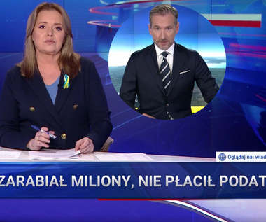 Piotr Kraśko zaatakowany przez "Wiadomości" TVP. "Zarabiał miliony, nie płacił podatków"