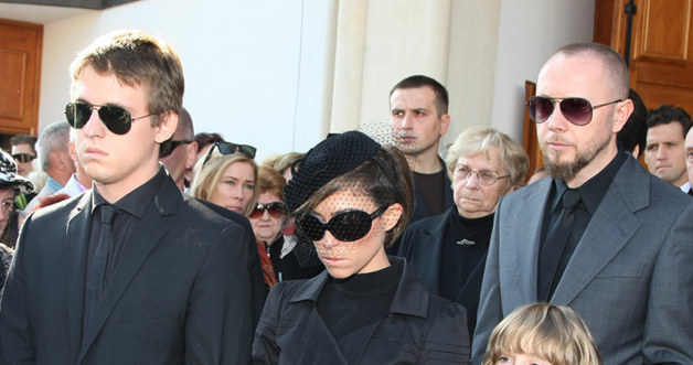 Piotr Kukulski, Natalia Kukulska na pogrzebie ojca /Jarosław Wojtalewicz /AKPA