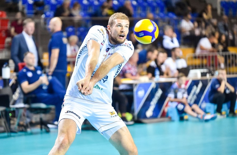 Piotr Łukasik /Grupa Azoty ZAKSA Kędzierzyn-Koźle/PressFocus /Materiały prasowe
