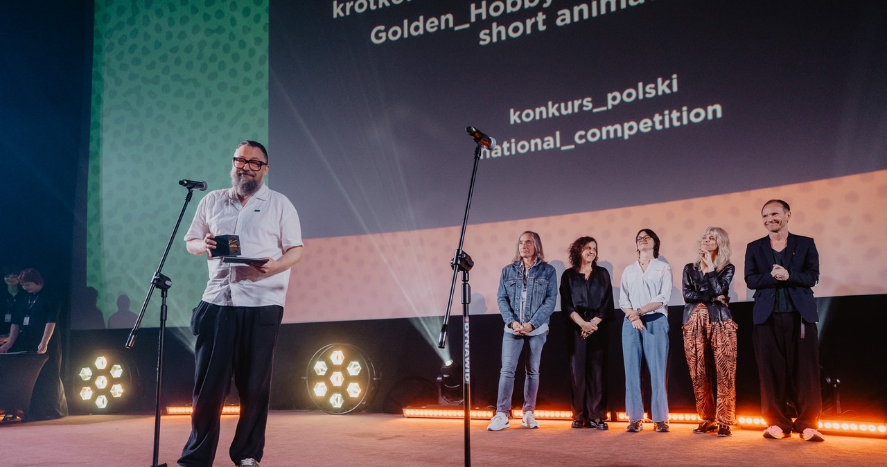 Piotr Milczarek, autor animacji "Innego końca nie będzie" / fot. Maciek Zygmunt /Krakowski Festiwal Filmowy /materiały prasowe