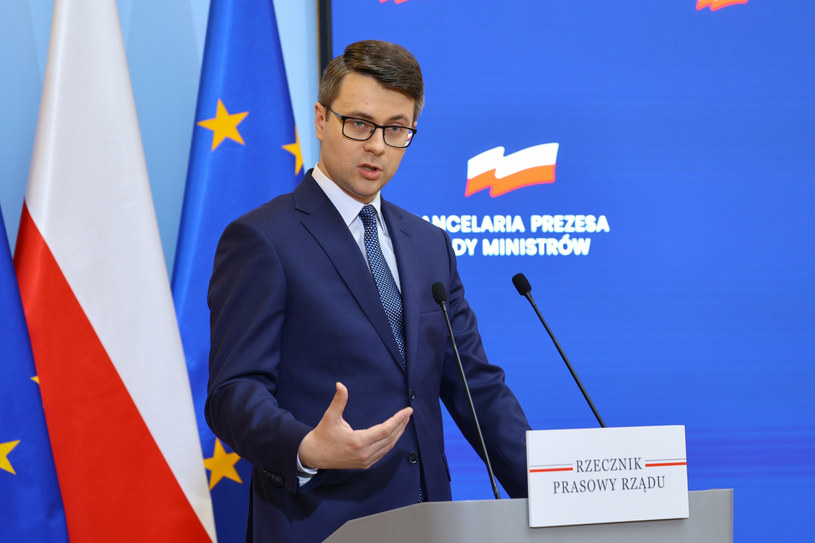 Piotr Müller, rzecznik rządu /Jacek Domiński /Reporter