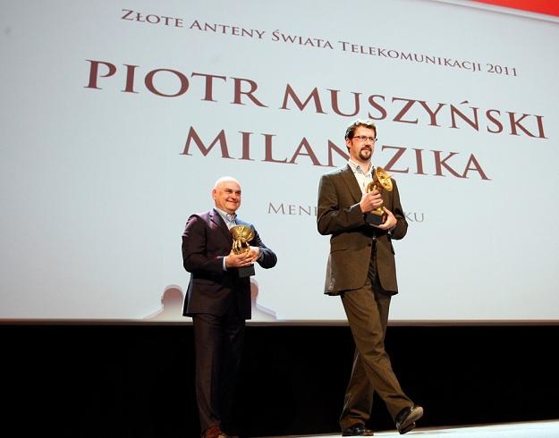 Piotr Muszyński  (z lewej). Fot. Adam Guz /Reporter