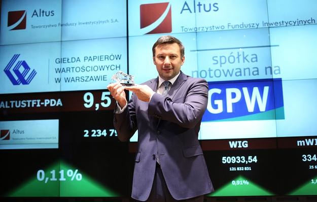 Piotr Osiecki, prezes Altus TFI /PAP