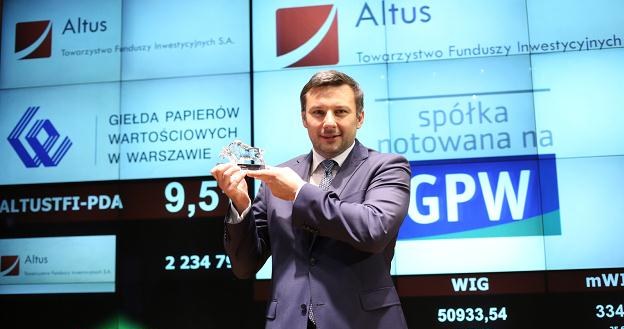 Piotr Osiecki, prezes Altus TFI /PAP