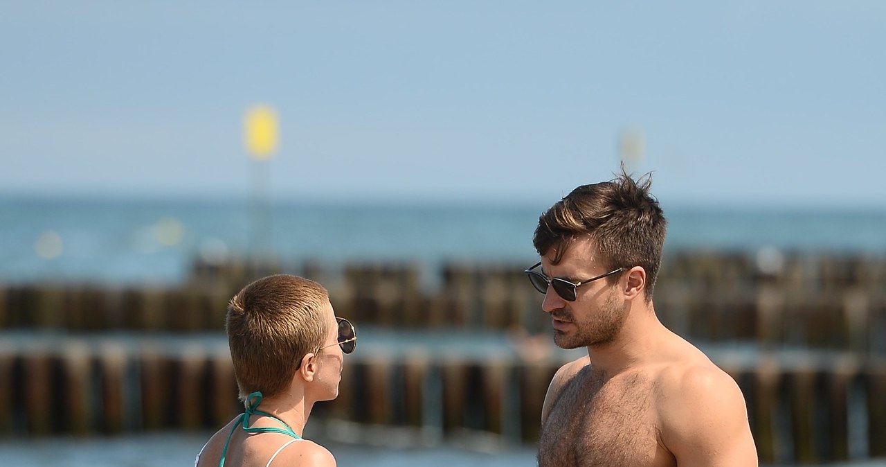 Piotr Stramowski i Kasia Warnke /Jarosław Antoniak /MWMedia