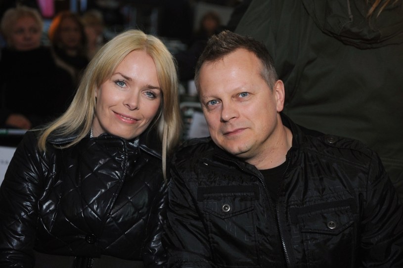 Piotr Szwedes z żoną /Piotr Fotek /East News
