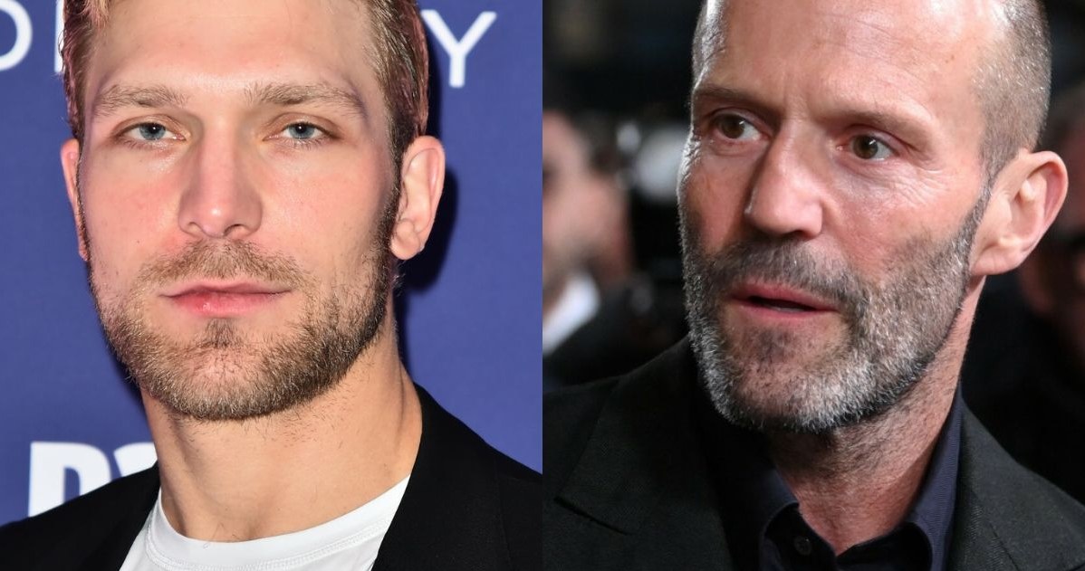 Piotr Witkowski, Jason Statham /Artur Zawadzki/REPORTER/ Rex Features/East News /East News