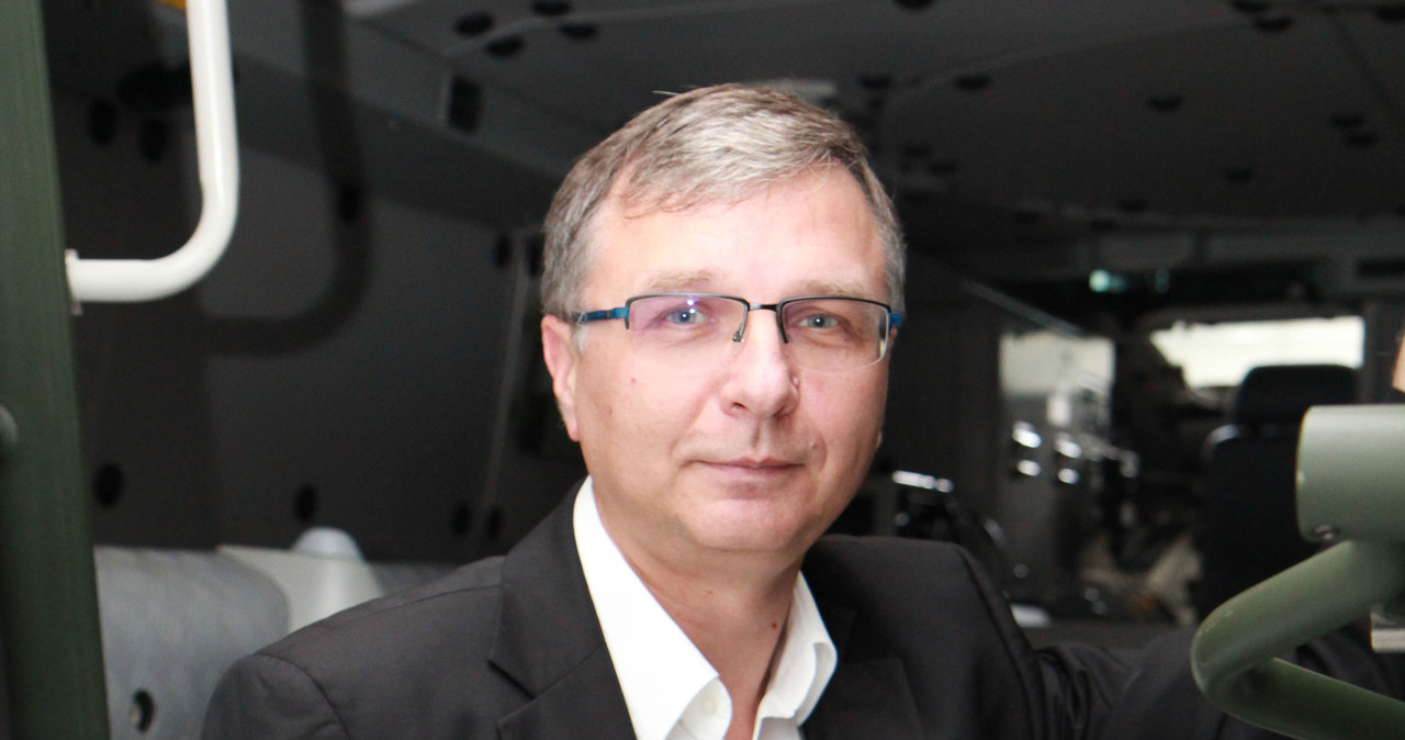 Piotr Wojciechowski, prezes WB Electronics, największej prywatnej firmy zbrojeniowej w kraju /materiały prasowe