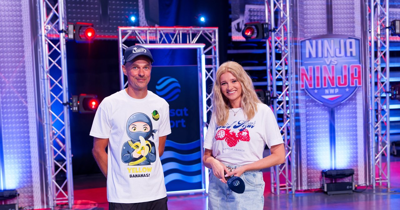 Piotr Żyła w "Ninja vs Ninja" /Polsat /materiały prasowe