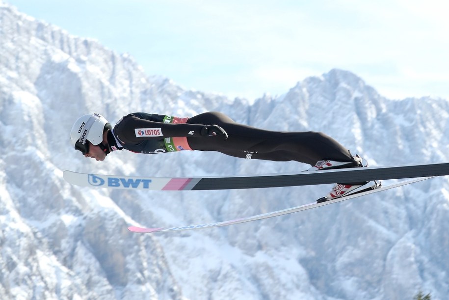 Piotr Żyła zajął 3. miejsce w konkursie w Planicy / 	Grzegorz Momot    /PAP