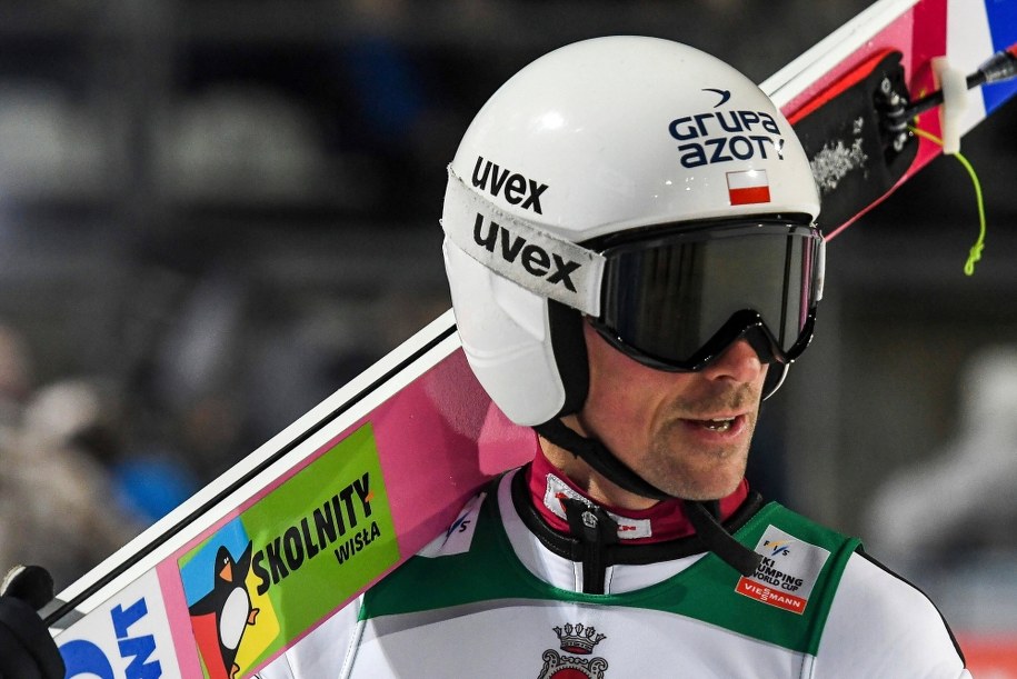 Piotr Żyła zajął 50. miejsce w kwalifikacjach w Garmisch-Partenkirchen /IMAGO/nordphoto GmbH / Hafner/Imago Sport and News /PAP/DPA
