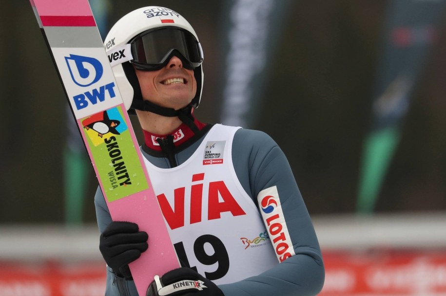 Piotr Żyła / 	Grzegorz Momot    /PAP