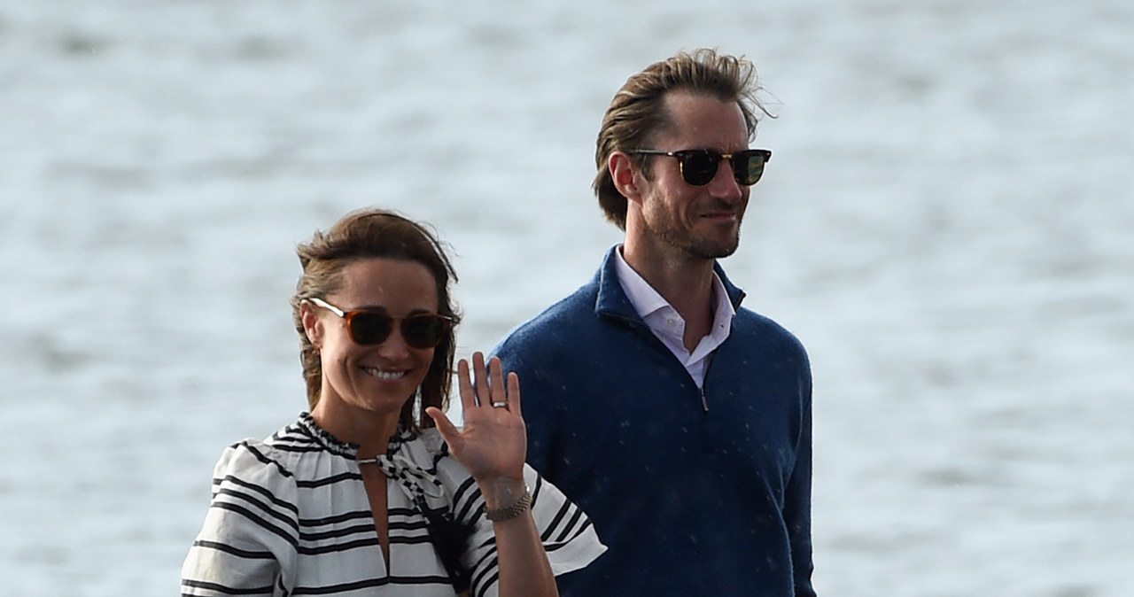 Pippa Middleton i James Matthews /AFP