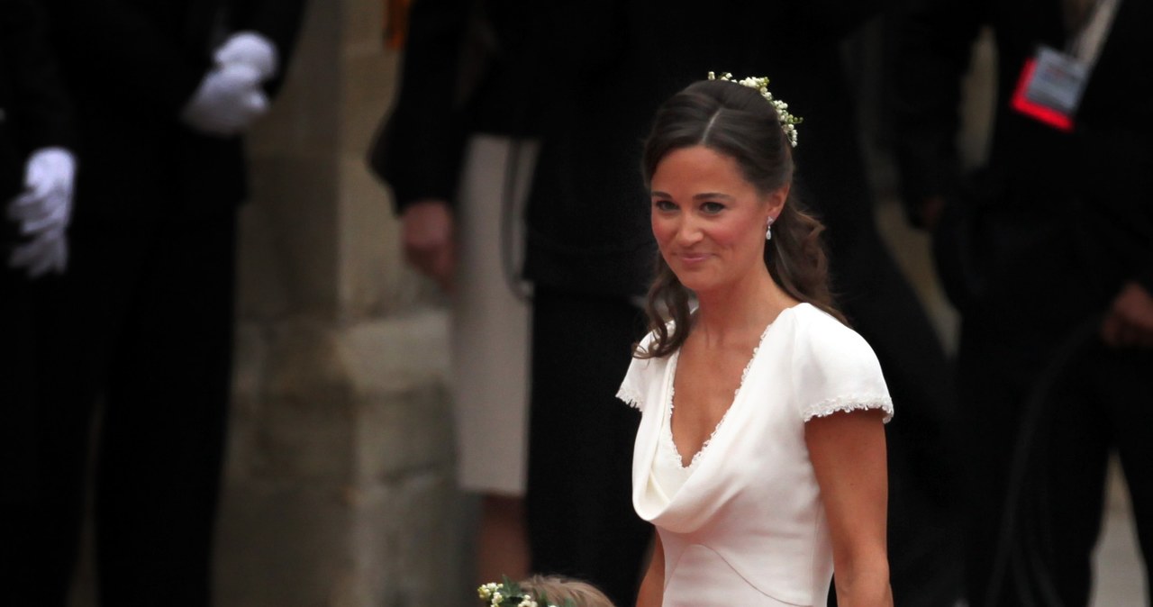 Pippa Middleton na ślubie swojej siostry /WPA Pool /Getty Images