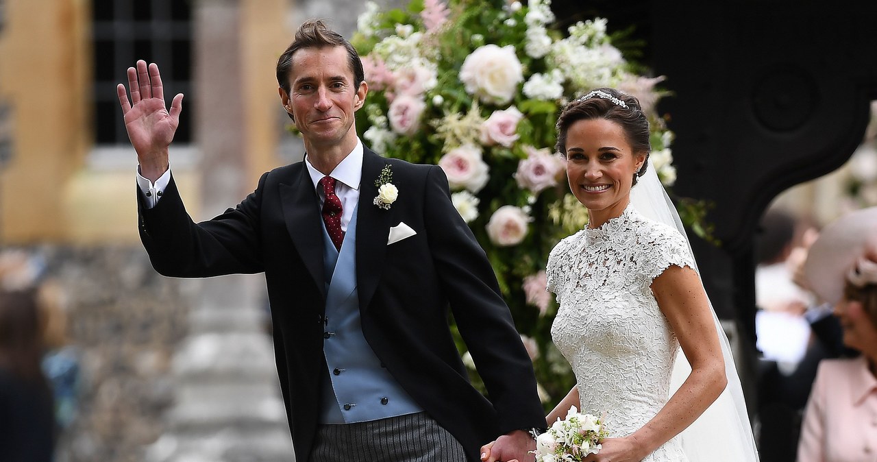 Pippa Middleton wyszła za Jamesa Matthewsa 20 maja 2017 roku /AFP