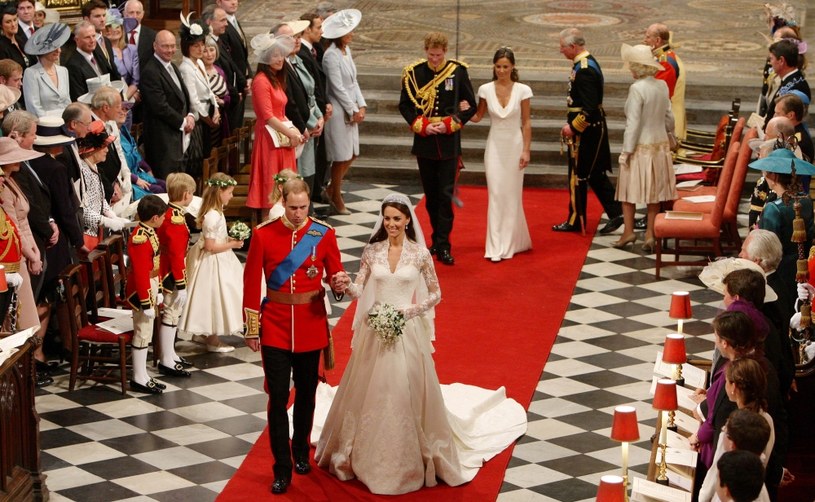 Pippa na ślubie Kate i Williama /Contributor /Getty Images