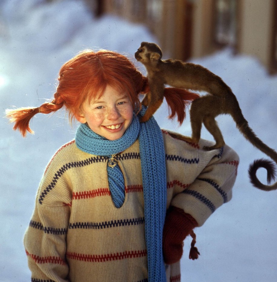 Pippi z filmu opartego na powieści Astrid Lindgren /	JAN DELDEN /PAP/EPA