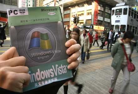 Piracka kopia Windowsa w Chinach /AFP