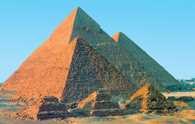 Piramidy w Gizie /Encyklopedia Internautica