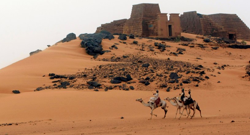 Piramidele din Sudan.  / Muhammad Nour El-Din Abdullah / Reuters / Forum / Forum Agency