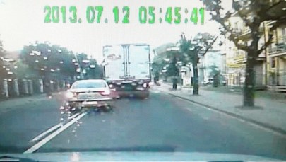 Pirat stracił prawo jazdy zaledwie w kilka sekund