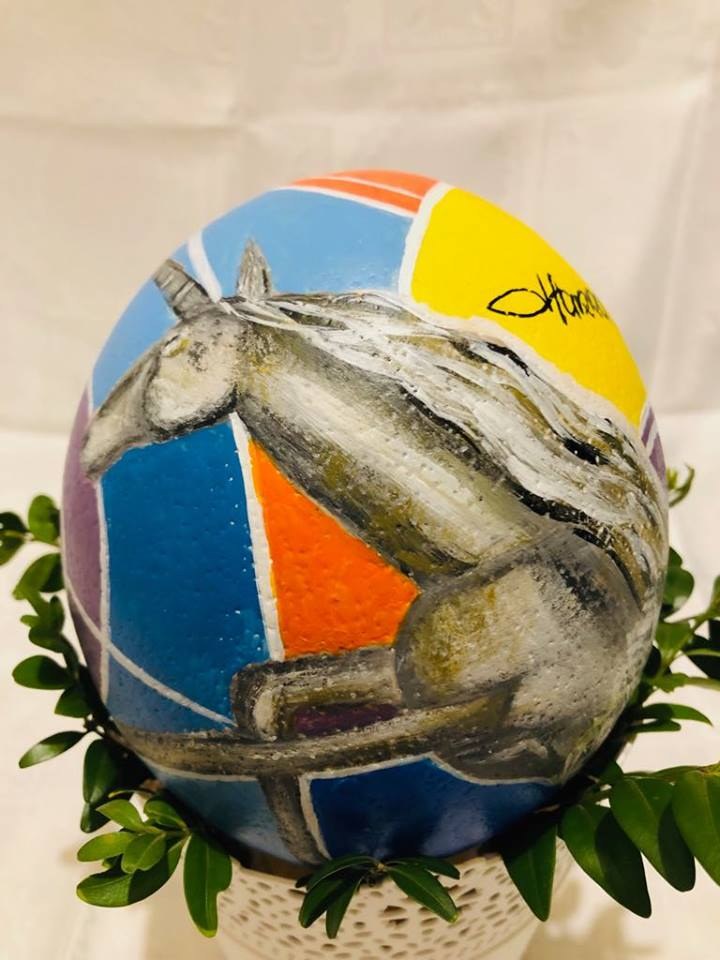 Pisanka prezydent Łodzi /Agnieszka  Wyderka /RMF FM