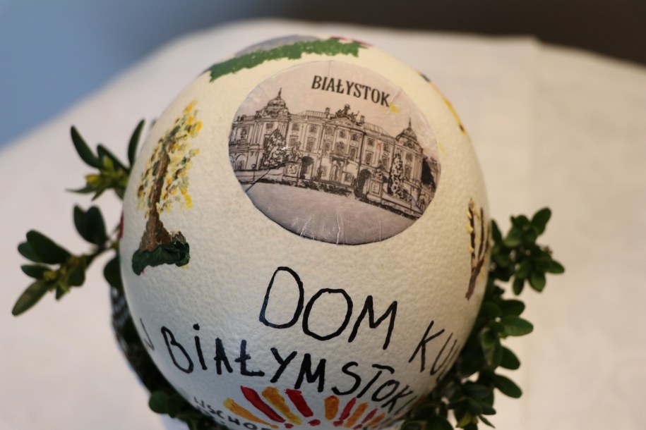 Pisanka prezydenta Białegostoku /Jacek Skóra /RMF FM