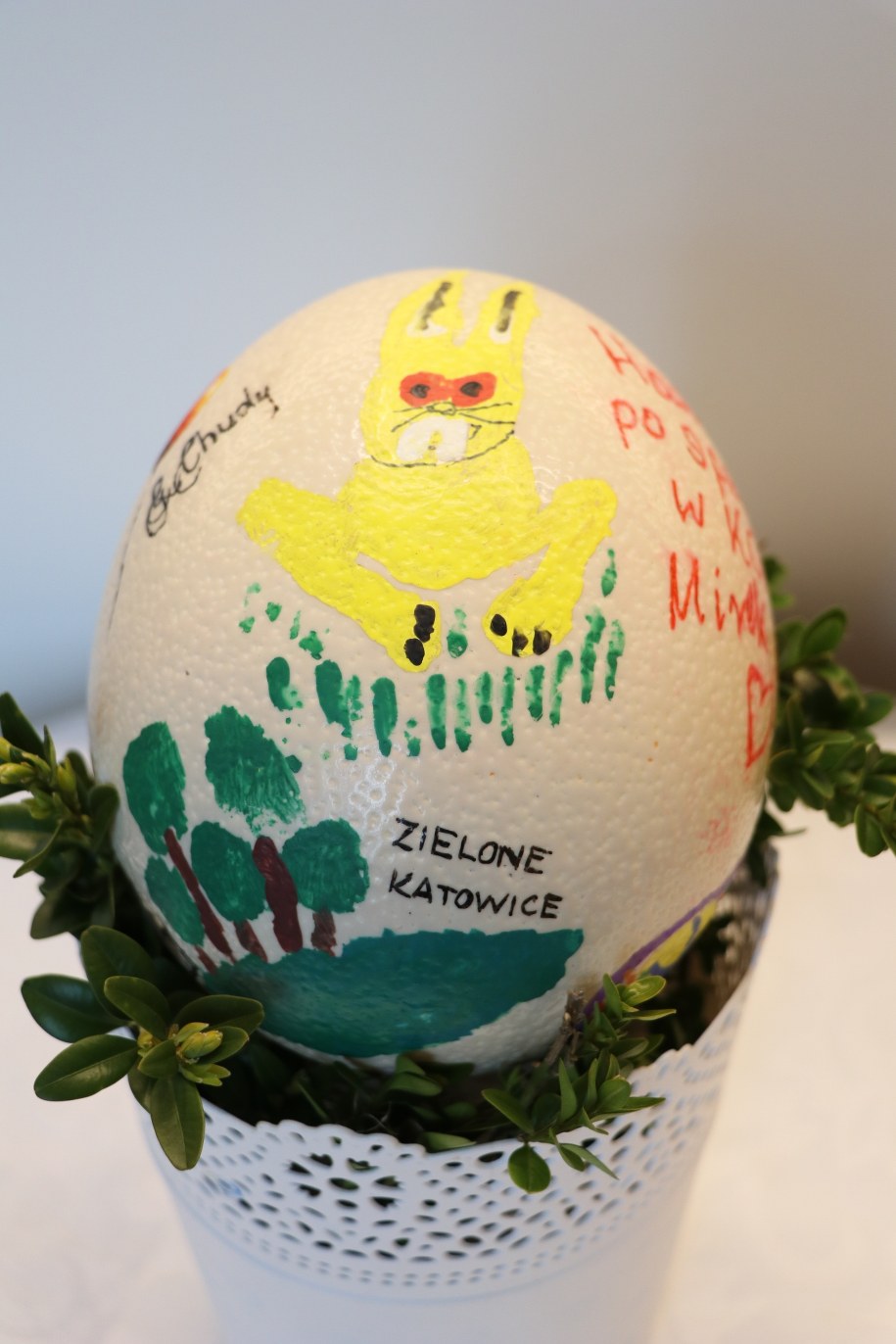 Pisanka prezydenta Katowic /Jacek Skóra /RMF FM