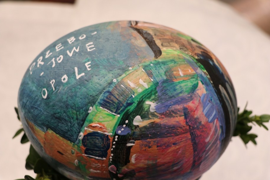 Pisanka prezydenta Opola /Jacek Skóra /RMF FM