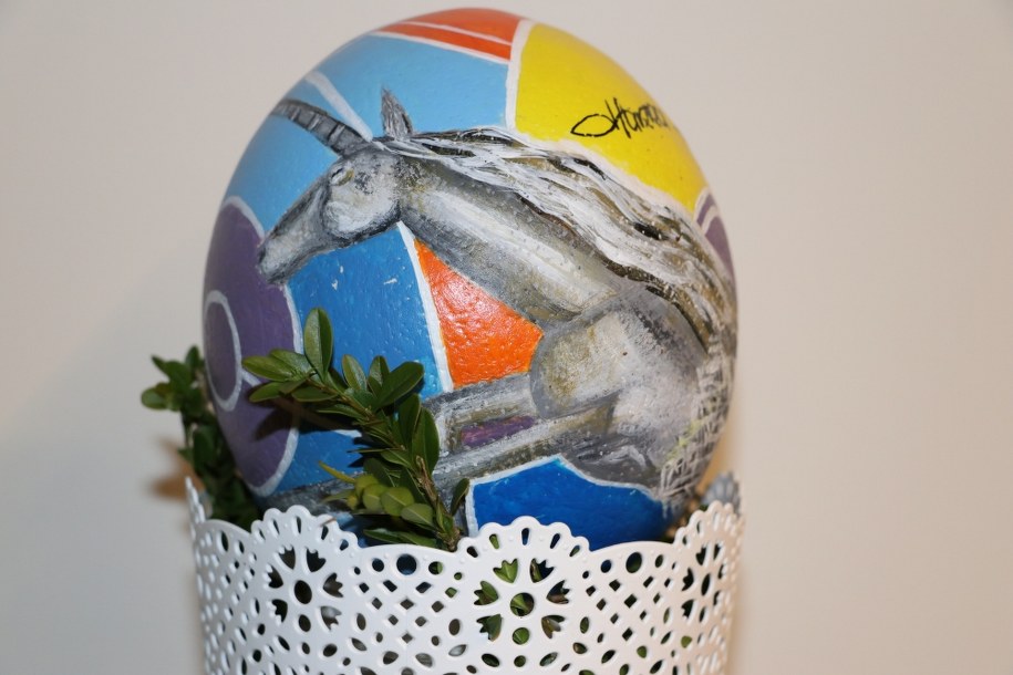 Pisanka z Łodzi /Józef Polewka /RMF FM