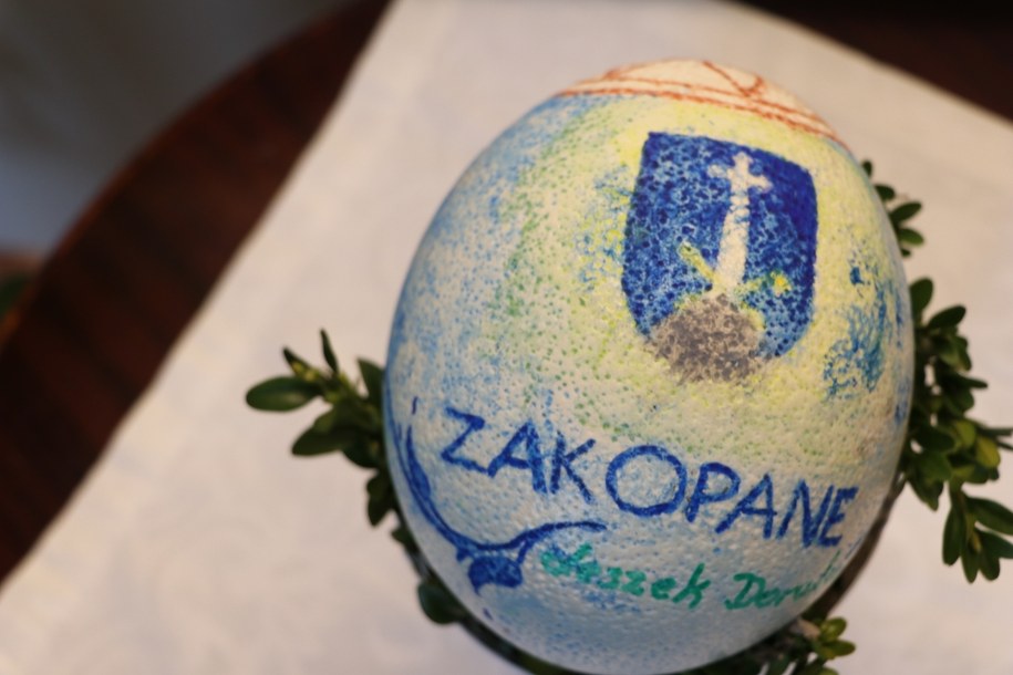 Pisanka z Zakopanego /Jacek Skóra /RMF FM