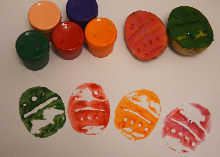 Pisanki z ziemniaka /Marlena Chudzio /RMF FM