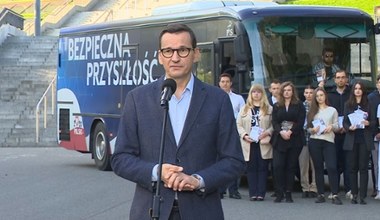 PiSbus rusza w Polskę. Premier Morawiecki podał cel objazdu