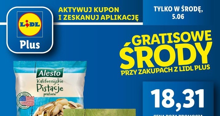 Pistacja 1+1 gratis w Lidlu! /Lidl /INTERIA.PL