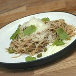 Pistacjowe spaghetti 